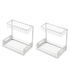 Toque 2x Under Sink Storage Rack Kitchen Cabinet Organiser 2-Tier Shelving Home-2050059015005802504