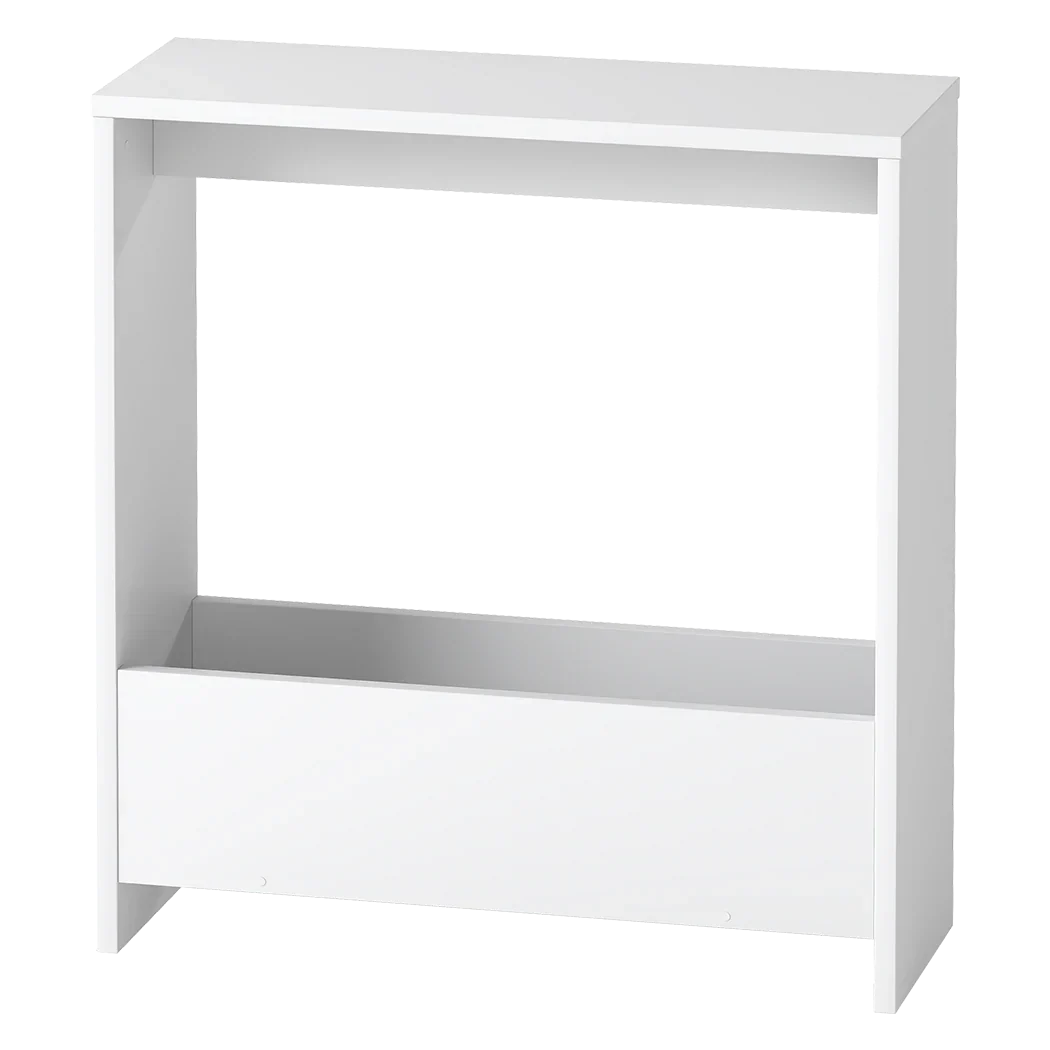 Levede Side Table with Magazine Rack Small End Table-2029387218279337992