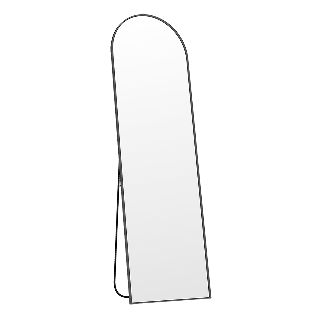 Yezi 165X60CM Full Length Mirror Wall Mounted Mirror Black-2018816839647367176