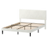 Levede Queen Bed Frame Upholstered Adjustable Headboard Platform Mattress Base-2050056771749416968