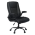 Levede Executive Office Chair Footrest PU Leather Tilt Gaming Work Seat Black-2050056783220838408