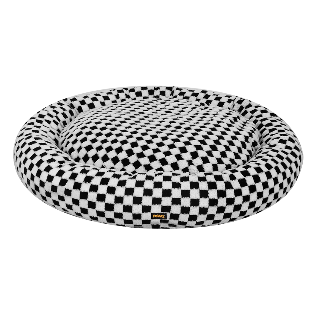 Pawz Circular Plush Dog Cosy Bed Calming Pet Plush Bed-2011971123671076872