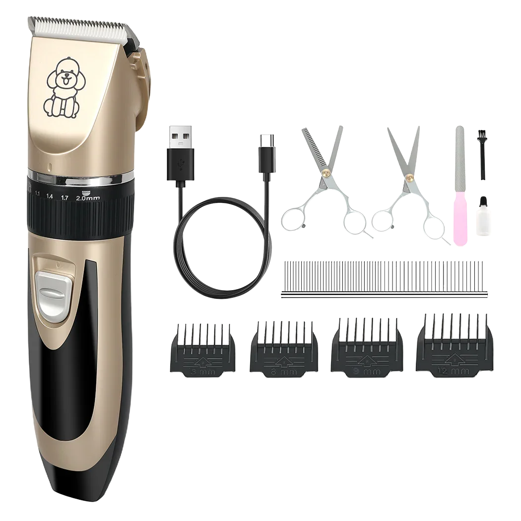 Pawz Pet Clipper Cat Dog Grooming Trimmer Shaver Kit-2050056916683591688