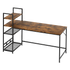 Levede Computer Desk Study Home Table with 4-Tier Shelf-2011971109058121736