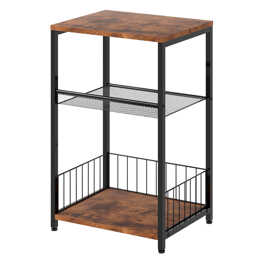 Levede Side Table 3-Tier Storage Shelf Modern Table-2011971113818656776