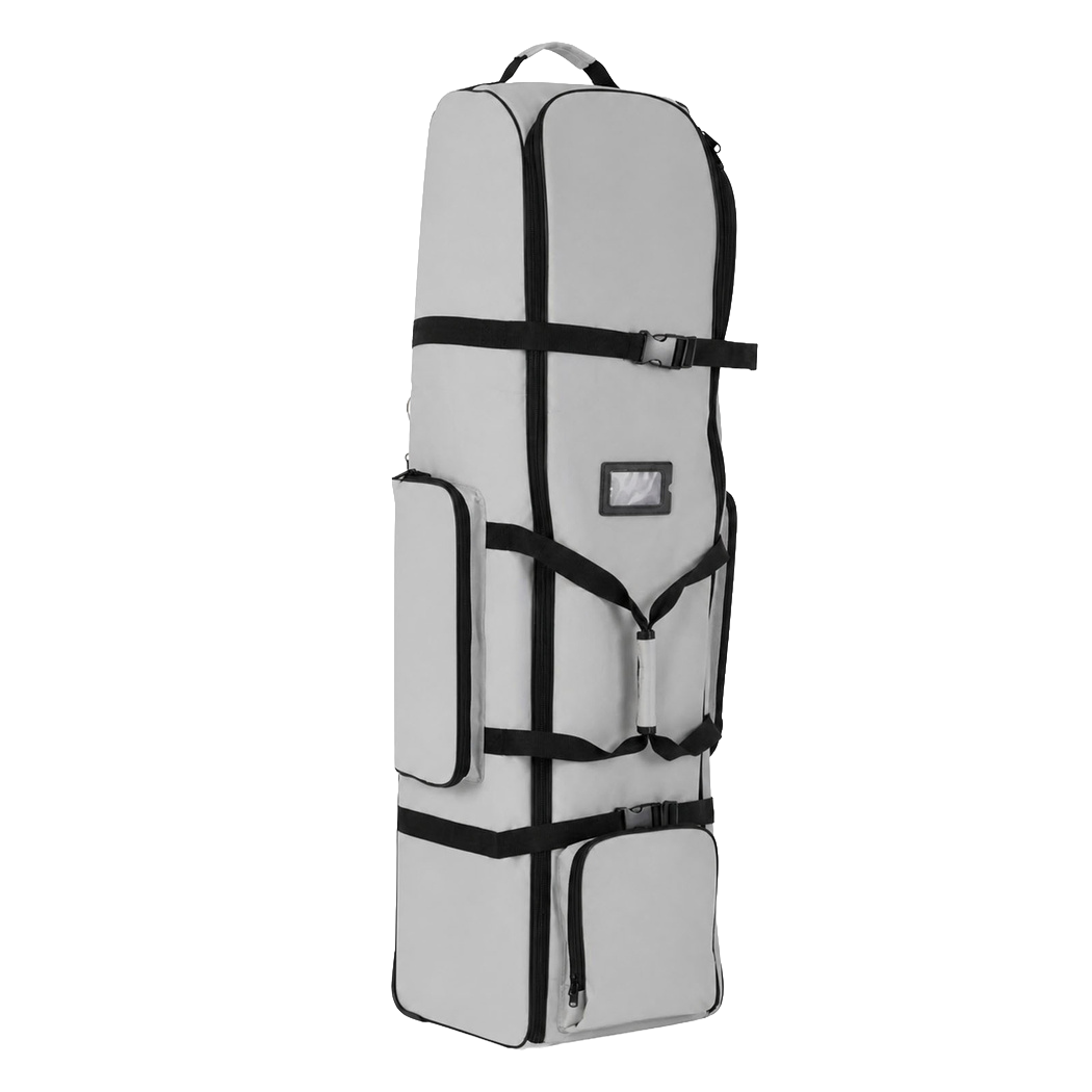 Centra Golf Travel Bag Padded Reinforced Wheels 900D Oxford for Airline,Grey-2100035025671163912