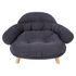 Pawz Elevated Pet Dog Cat Sofa Bed Couch L Size Grey-1910112275256184840
