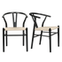 Levede 8x Dining Chairs Wooden Hans Black-2018816939526328328
