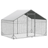 Pawz 200x300x194cm Large Metal Walk-in Chicken Coop Cage-2006732695874441224
