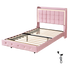 Levede King Single Floating Bed Frame With RGB LED Light Headboard USB Charge-2100034937645305864