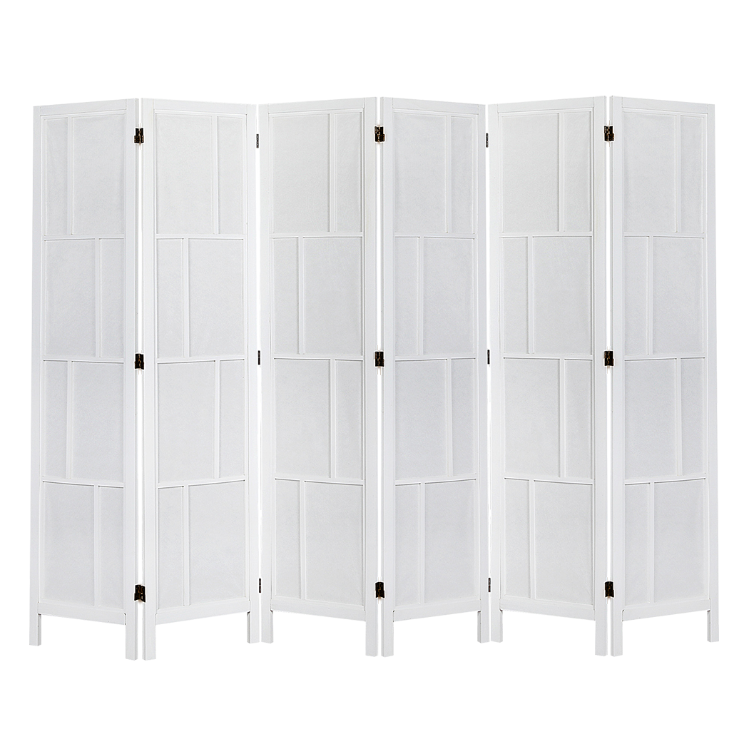 Levede 6 Panel Room Divider 170cm Freestanding Screen-1973194197406191624