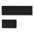 Marlow Kitchen Rug 2PCS Non Slip Anti Fatigue Mat Black-1894516802344587272