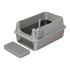 Pawz Stainless Steel Large Semi-Enclosed Cat Litter Box-2050056807145148424