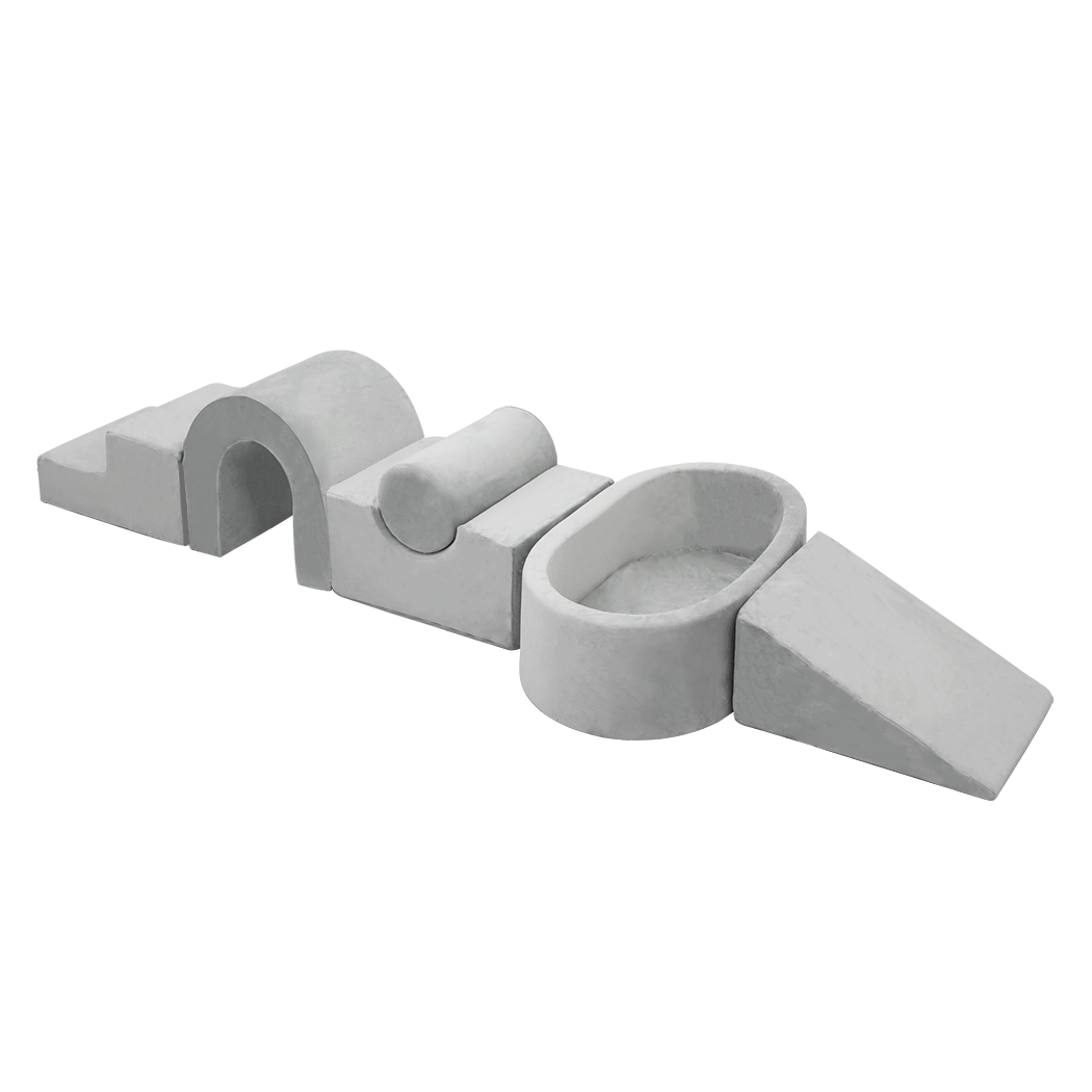 Bopeep Kids Foam Blocks Play Set Pit Climb Crawl Slide Soft Toddlers Toys Indoor-1910112239491354632