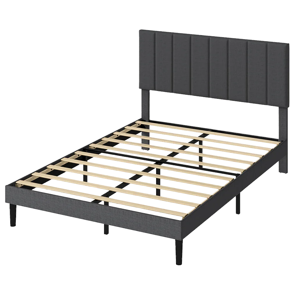 Levede Bed Frame Upholstered Platform Mattress Base Double-2050056908471144456