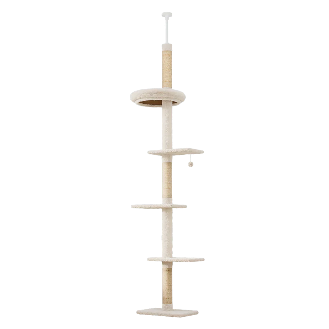 Pawz Cat Tree Tower Scratching Post Scratcher 230-275cm-2006732707702378504