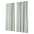Marlow 2 Panels Blackout Curtains Thermal Linen Look Blockout Drapes 132x160cm-2072893564358103048