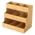 Toque Vertical Bamboo Tea Organizer Holds 180 Tea Bags-2006732763629228040