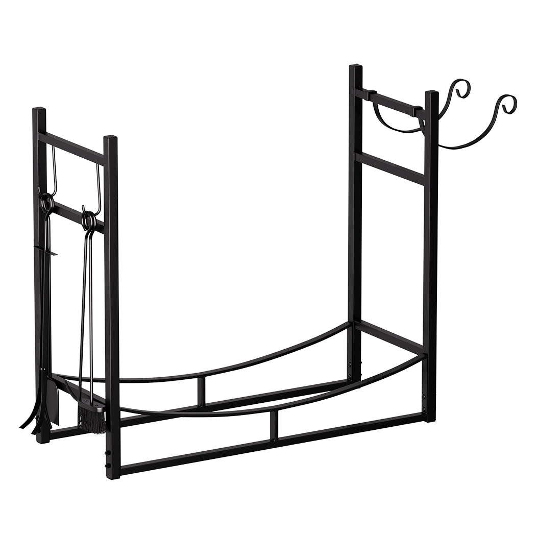 Moyasu Firewood Rack Fireplace Tool Log Holder-2065254235859193864