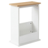 Levede Slim Side Table Magazine Rack Narrow Sofa End Table Storage Living Room-2061251865856839688