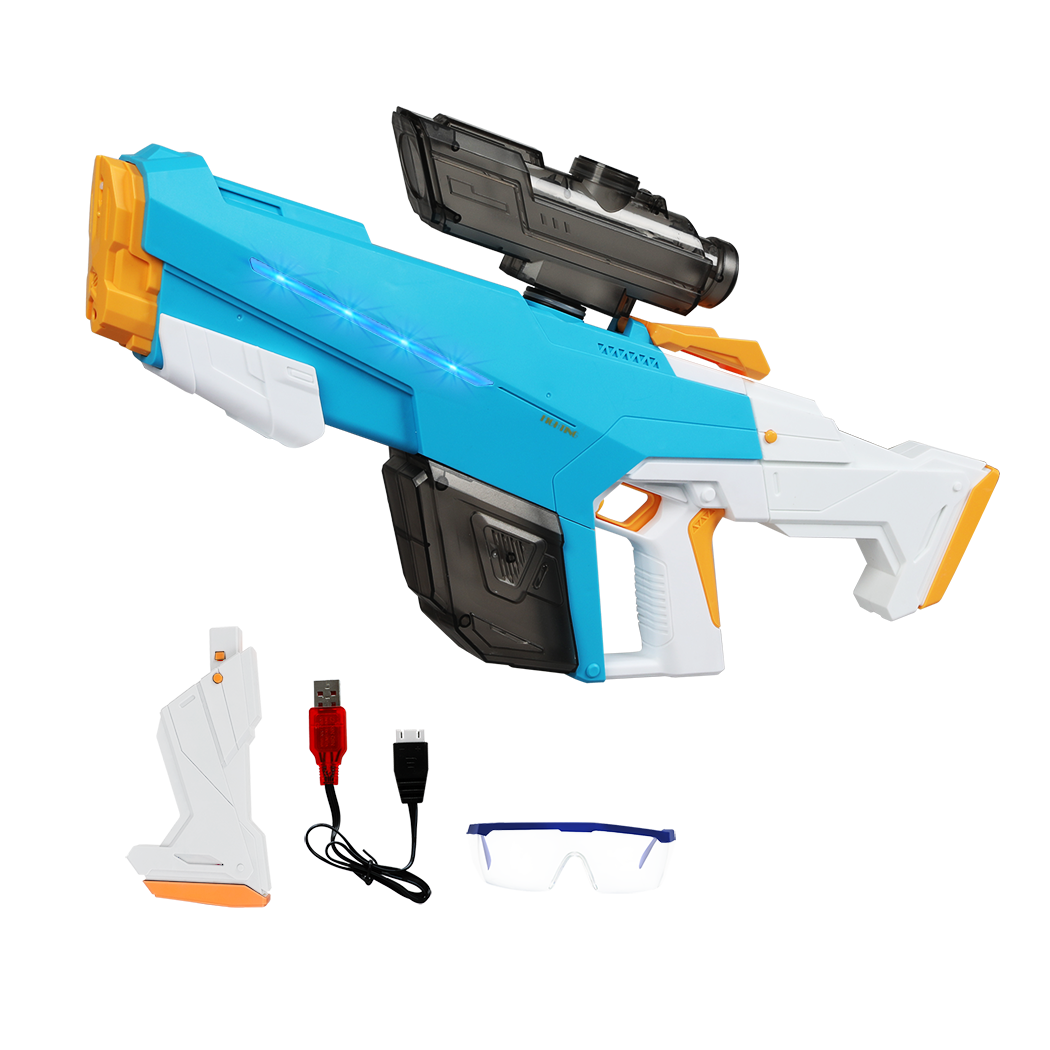 Electric Water Gun with LED Kids Toys Battle Automatic Blaster Outdoor Summer