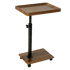 Levede C Shaped Side Table Height Adjustable Rolling 360° Swivel Top End Table-2072893557752074248