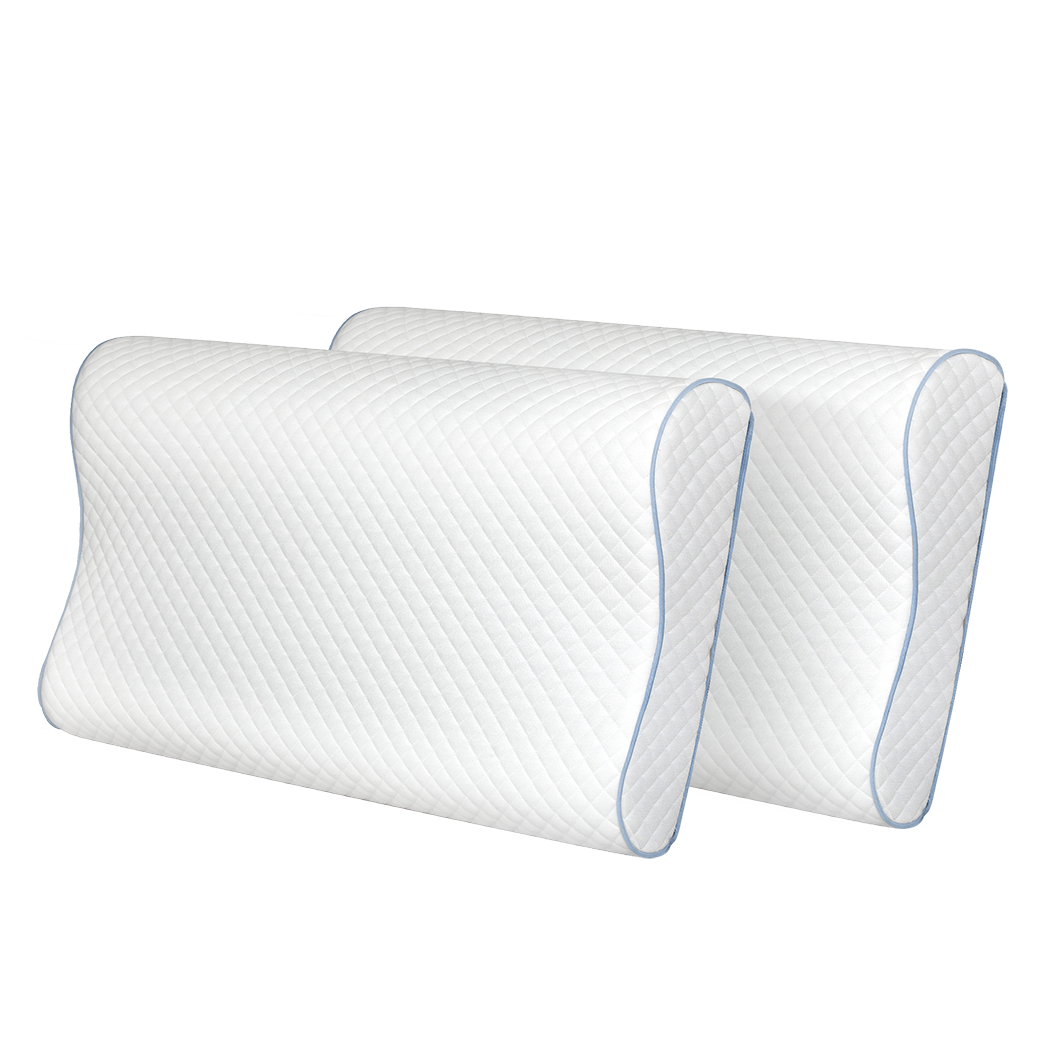 Dreamz Memory Pillow Supprt Shoulder FoamWhite Pillowcase-2006732704602787848