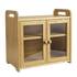 Toque Bread Bin 2 Tier Bamboo Bread Box Kitchen Counter Storage Container 20L-2072893581785436168