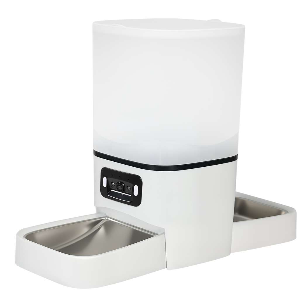 PaWz 6L Automatic Pet Feeder 2 Bowl Food Dispenser-2006733419609985032