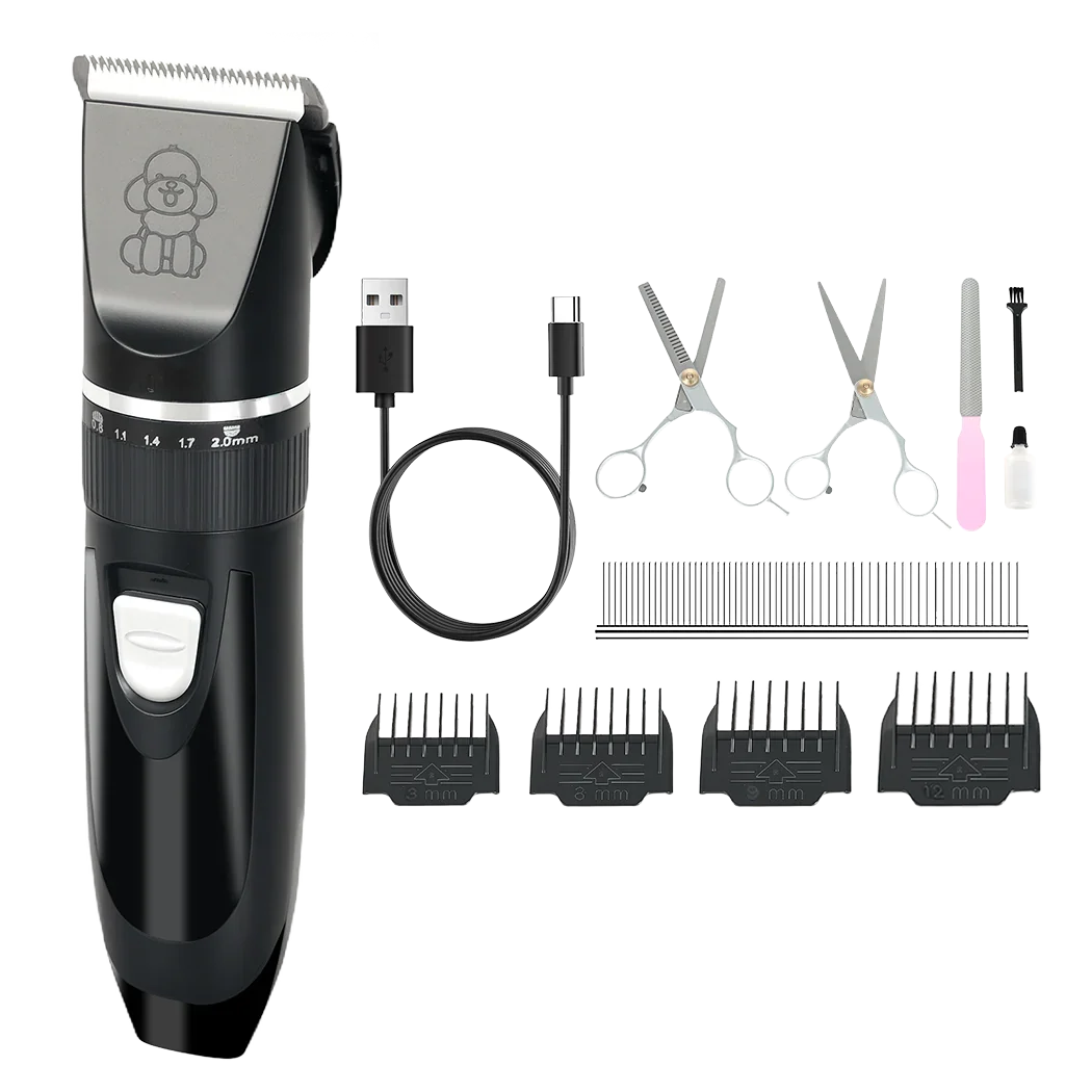 Pawz Pet Clipper Cat Dog Grooming Trimmer Shaver Kit-2050056795396902920