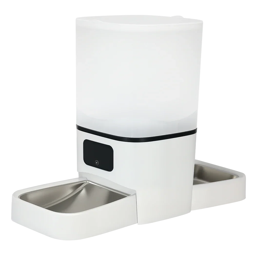 PaWz 6L Automatic Pet Feeder 2 Bowl Food Dispenser-2050056902984994824