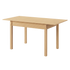 Levede Extendable Dining Table Oak Finish 4-6 Seater Wooden Kitchen 110-150cm-2072893553603907592