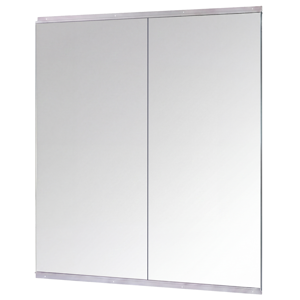 Yezi Workout Mirror Home Gym Mirror 2 Pcs Tempered Glass Full Length Wall Mount-2050059009213468680