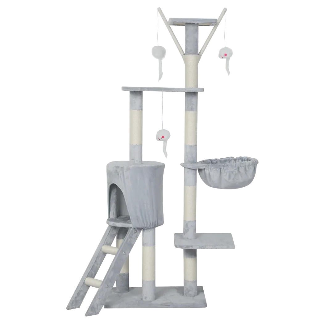 Pawz Cat Tree Scratching Post Scratcher 143cm Climbing-2050056906315272200