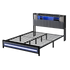Levede Queen Bed Frame with Storage Headboard RGB LED-2006732901781213192