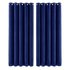 Marlow Velvet Blackout Curtains 2-Panel Room Darkening Eyelet Curtains 132x213cm-2072893566862102536