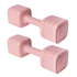 Centra Adjustable Dumbbells Set 2-5kg Quick Lock TPU Grip for Home Workout Pink-2109799599886241801