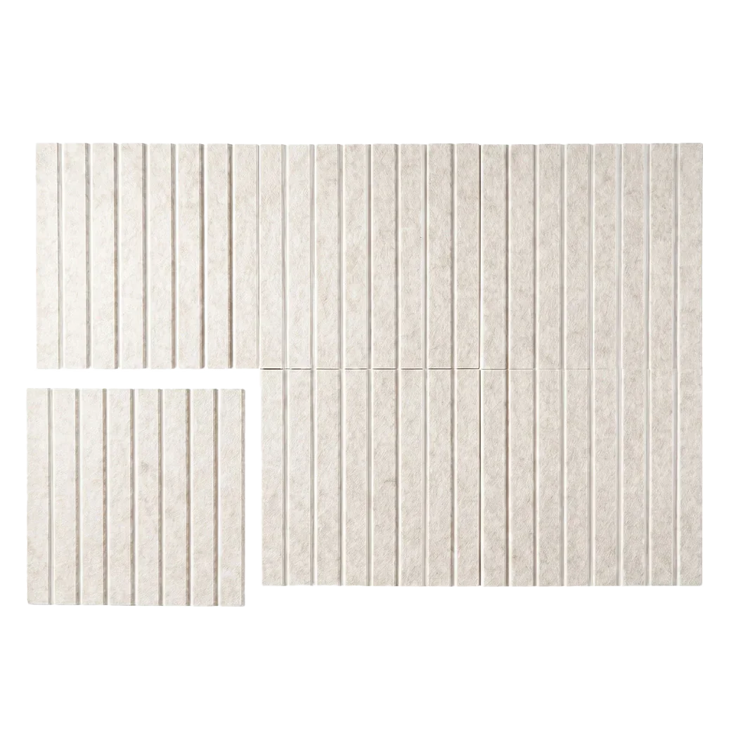 Levede Cork Boards Alternative 12Pcs 30cmx30cm Felt Bulletin Board Tiles Coustic-2050059005925134344