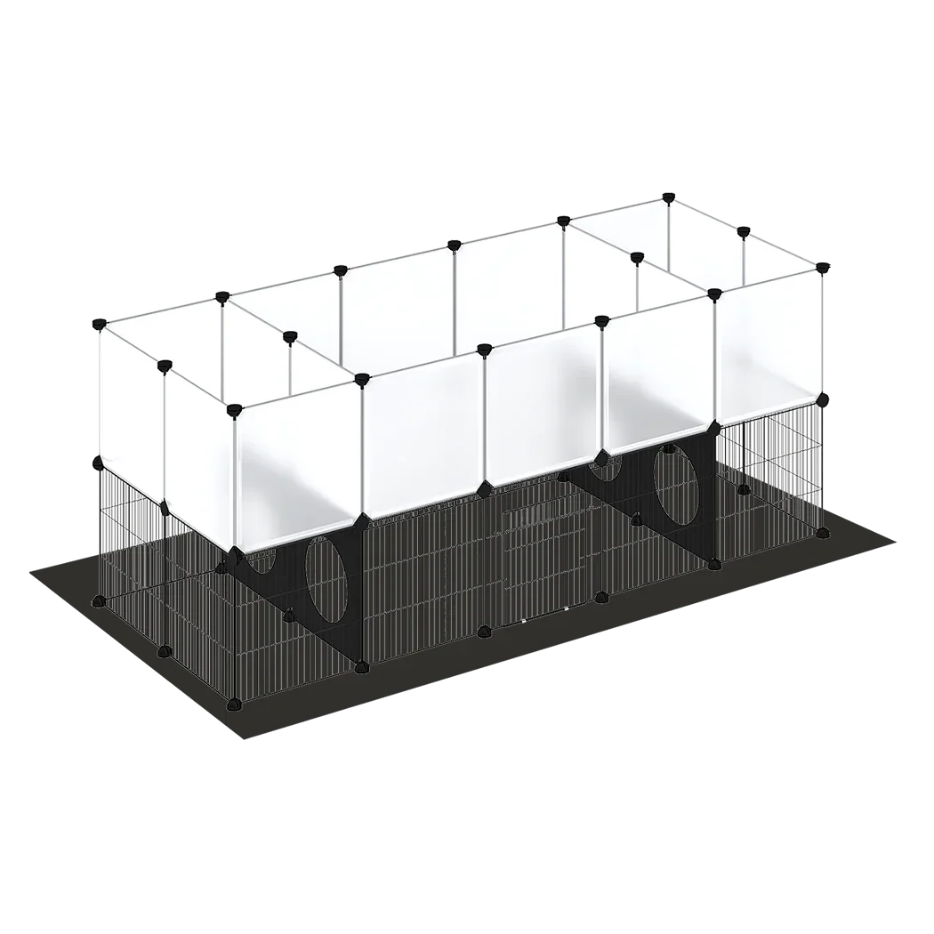 Pawz Guinea Pig Playpen Rabbit Cage Small Animal Fence-2050056916863946760