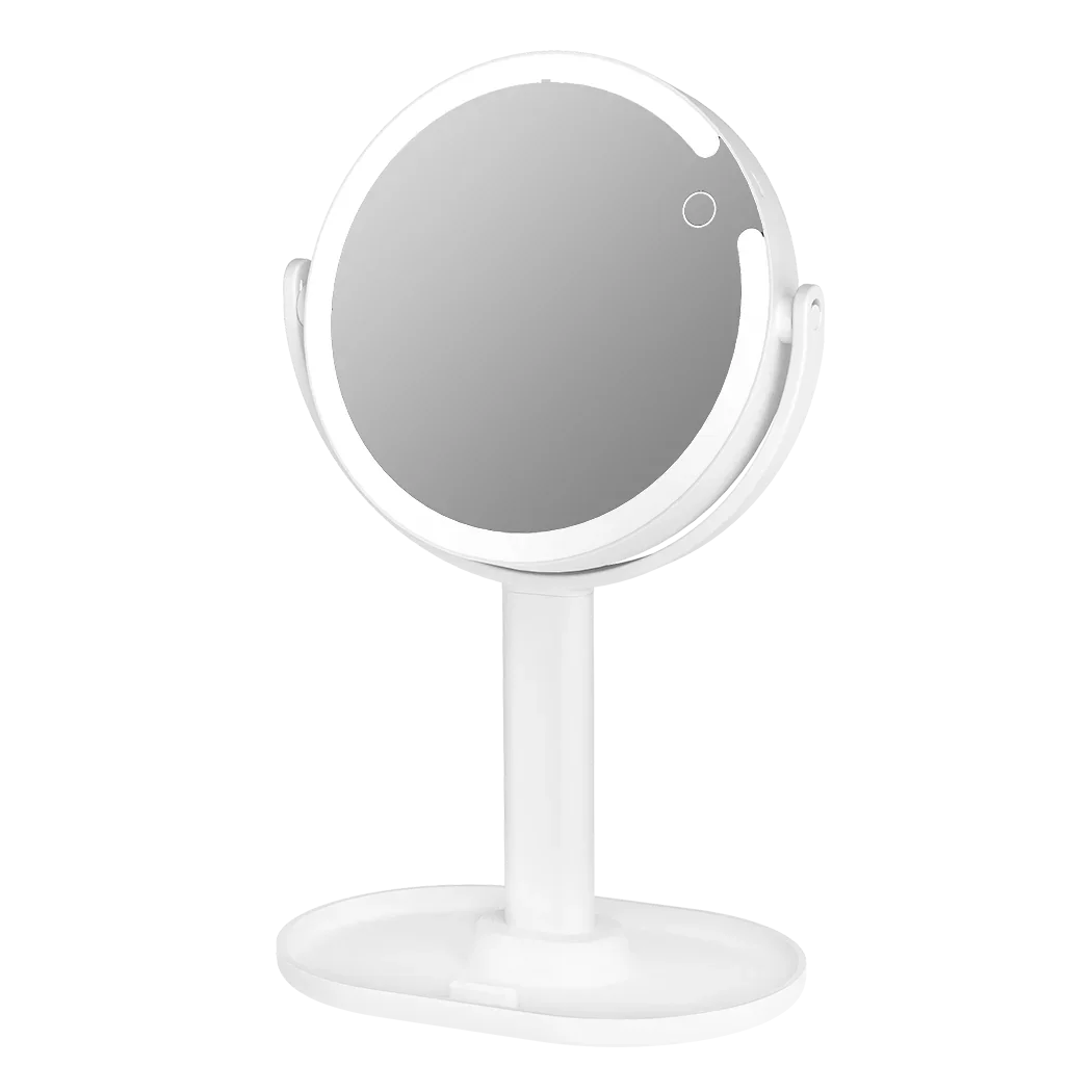Yezi 10x Magnifying Makeup Mirror with LED Light-2006733389893341192