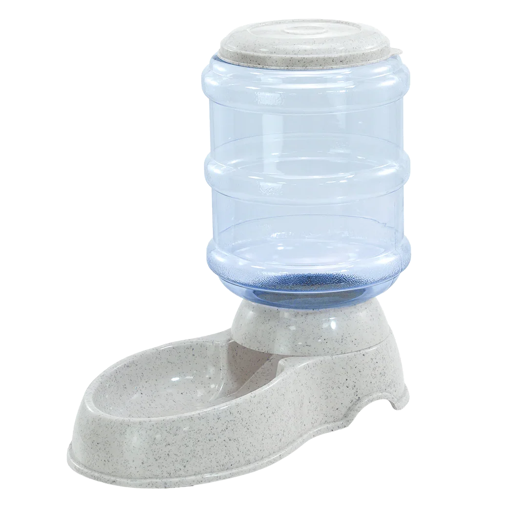 Pawz Automatic Pet Feeder Water Dispenser 3.5L Grey-2050056903555420168