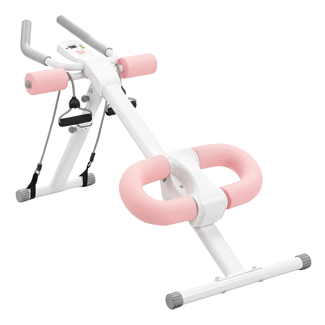 Centra Ab Machine Abdominal Exerciser Knee Protection Foldable Home Gym Cruncher-2050056789289996296