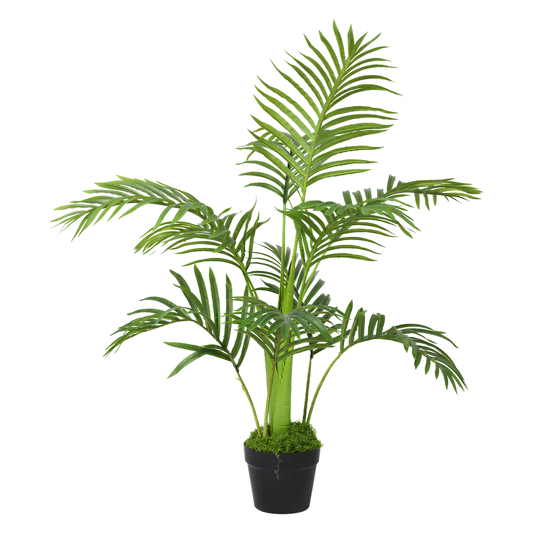 Lambu Artificial Oak Tree Lifelike Fake Leaves Artificial Plants Indoors 95cm-2050056792532193288