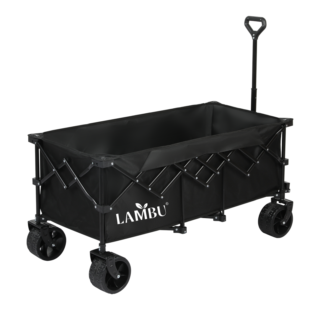 Lambu Folding Wagon Trolley Cart-1942353683698290696