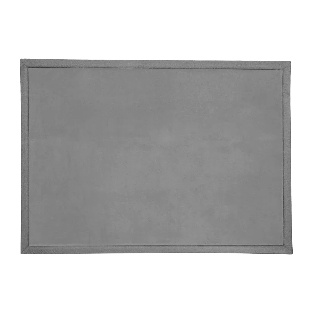 Marlow Coral Velvet Area Rugs Large Mat 150x200cm Grey-2006732690539286536