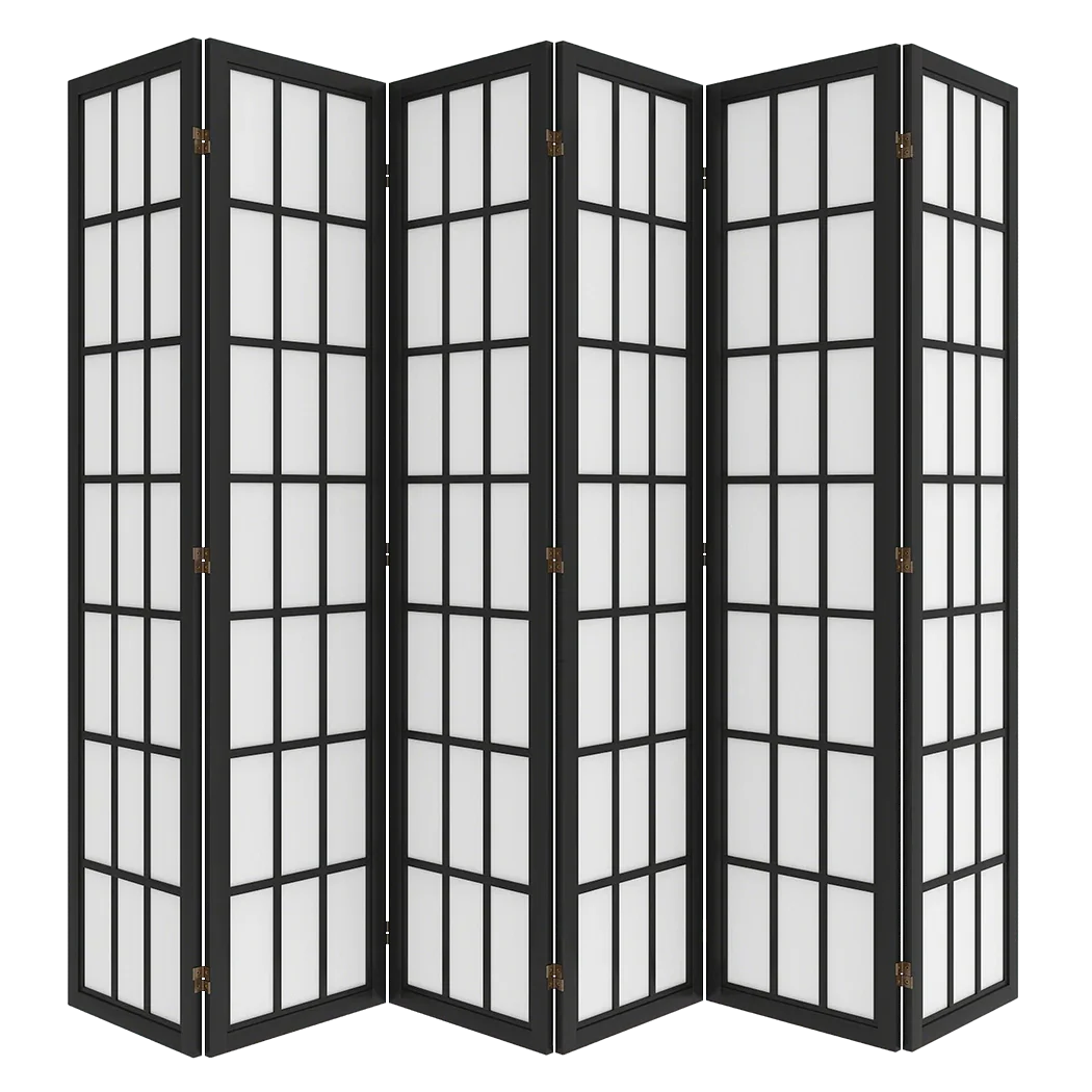 Levede 6 Panel Room Divider 170cm Freestanding Screen-2006732767613816840