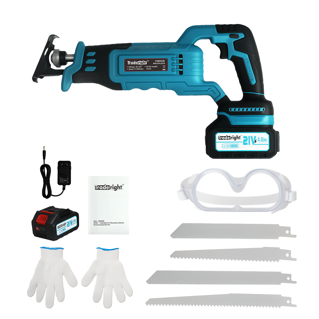 Traderight 21V Cordless Electric Reciprocating Saw Kit-2006733389020925960