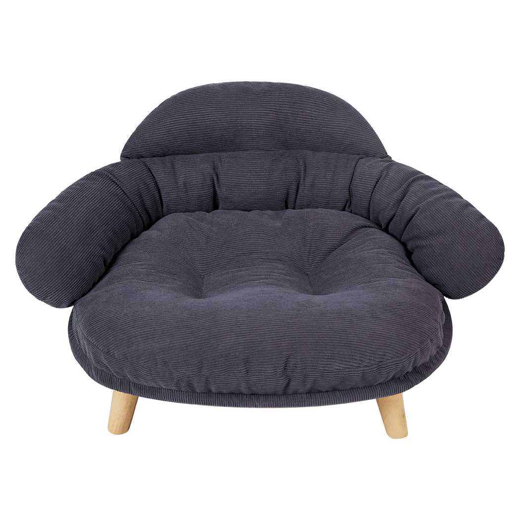 Pawz Elevated Pet Dog Cat Sofa Bed Couch XL Size Grey-1910112275570757640