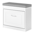 Levede 60cm Shoe Rack Storage Cabinet Bench Cosy Padded Seat Organiser Cupboard-2050056773980786696