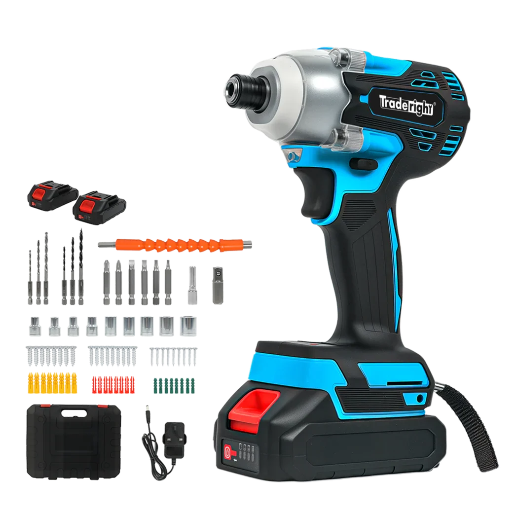 Traderight 21V Impact Driver Cordless,400Nm,2x2.0Ah,Kit-2018816807426723848